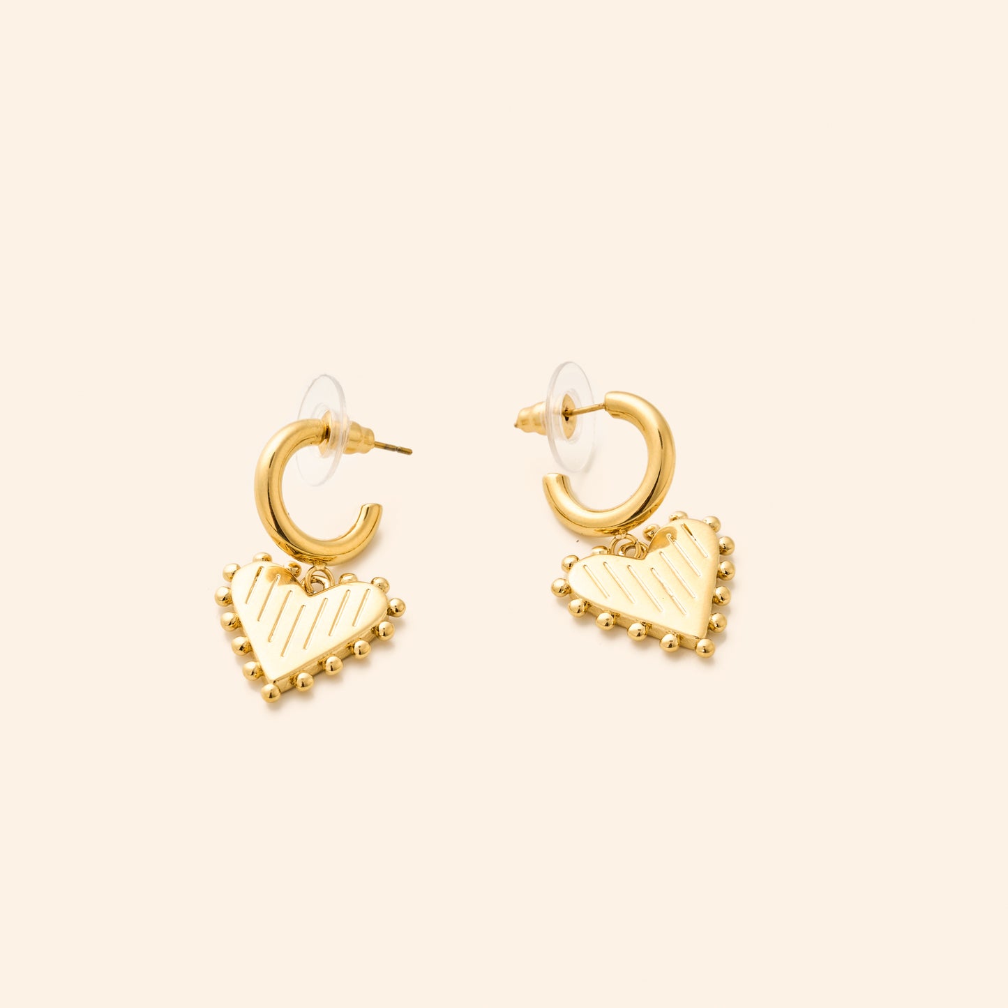 The Natalie Heart Earrings